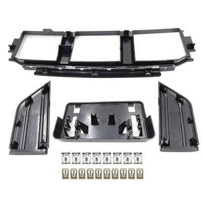 4Pcs Front Bumper Cover Lower Grille Trim Bracket For 2021 2022 2023 Ford F150