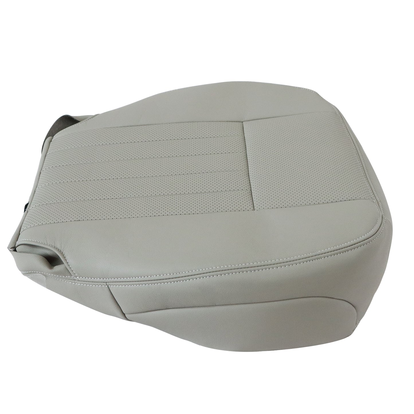 For 2003 2004 2005 2006 Lincoln Navigator Driver Bottom Leather Seat Cover Gray