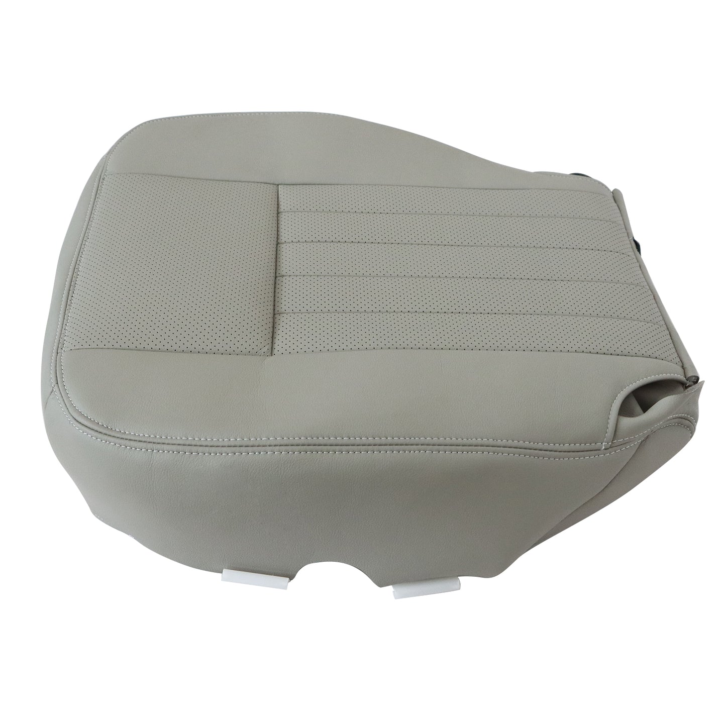 For 2003 2004 2005 2006 Lincoln Navigator Driver Bottom Leather Seat Cover Gray