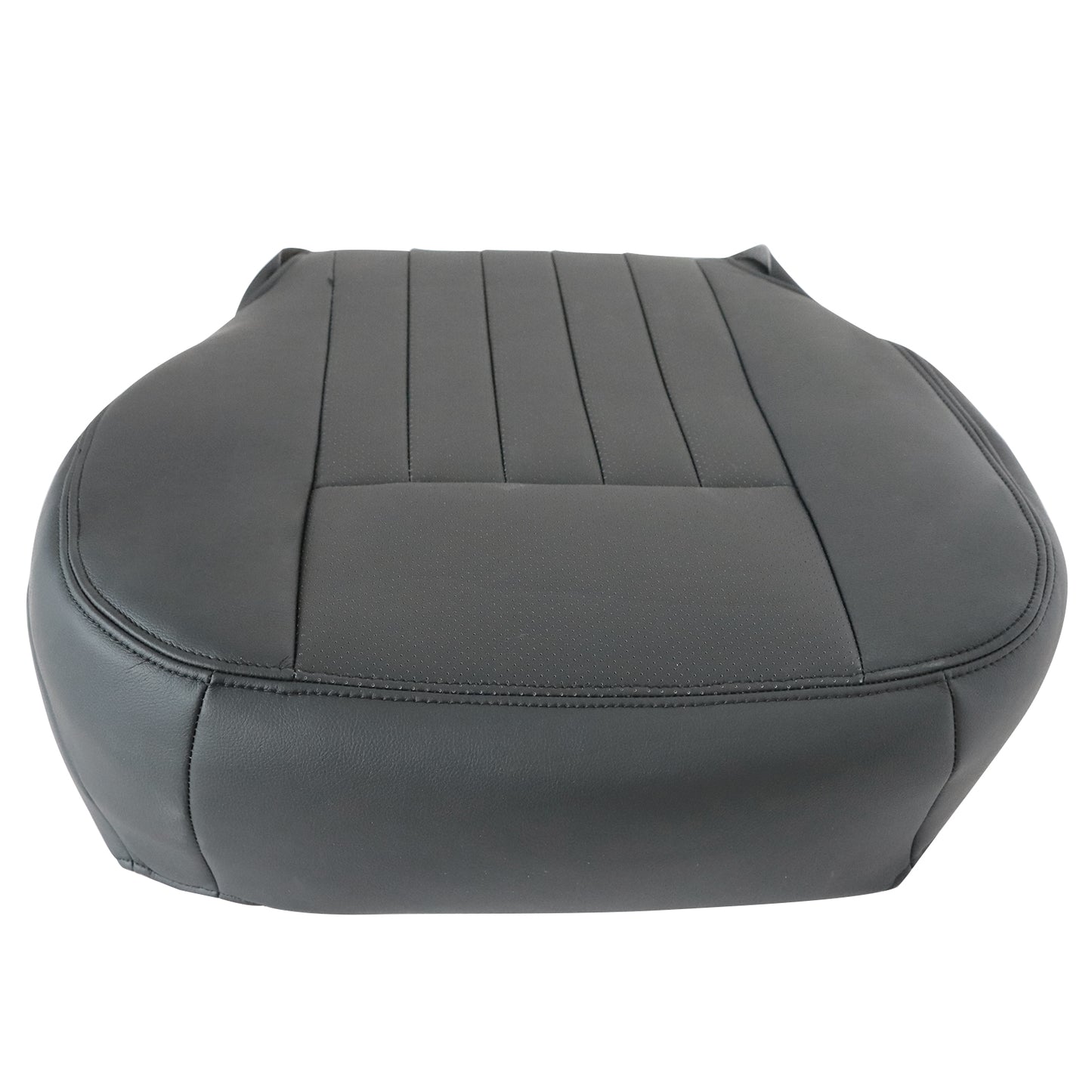 New For 2003-2006 Lincoln Navigator Driver Bottom Perf Leather Seat Cover Black
