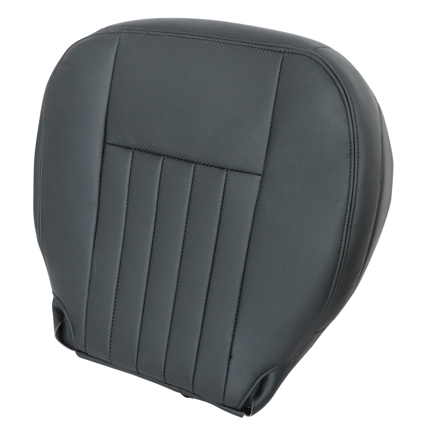 New For 2003-2006 Lincoln Navigator Driver Bottom Perf Leather Seat Cover Black
