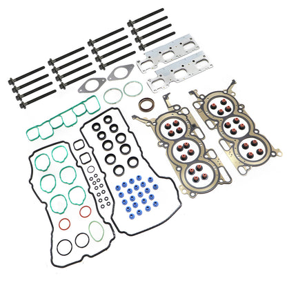 New Head Gasket Set Head Bolts For 11-19 Ford Edge Explorer Flex Taurus 3.5L V6