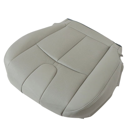For 2008-2013 Infiniti G37 Front Driver Side Bottom Perf Leather Seat Cover Gray