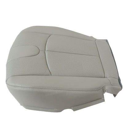 For 2008-2013 Infiniti G37 Front Driver Side Bottom Perf Leather Seat Cover Gray