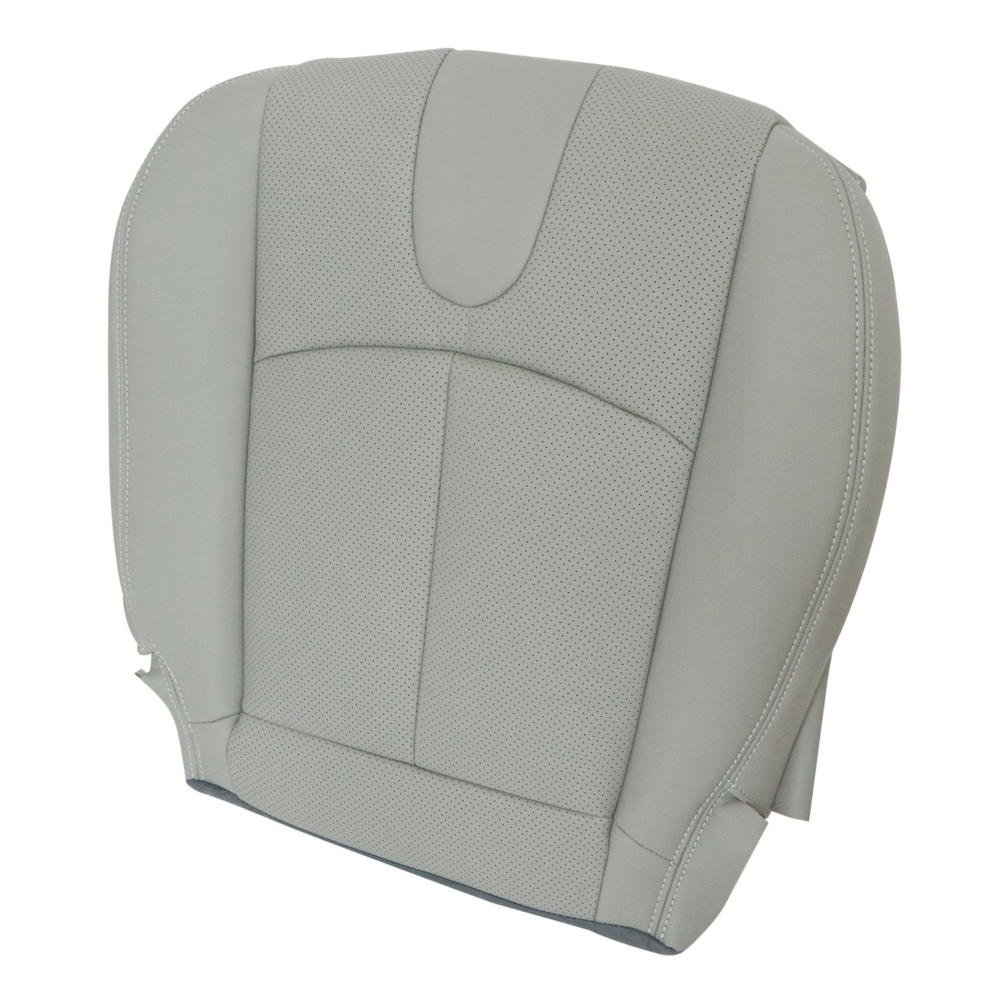 For 2008-2013 Infiniti G37 Front Driver Side Bottom Perf Leather Seat Cover Gray