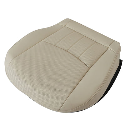 Fit For Benz C280 Front Passenger Bottom Perf Leather Seat Cover Beige 2006 2007