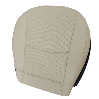 Fit For Benz C280 Front Passenger Bottom Perf Leather Seat Cover Beige 2006 2007