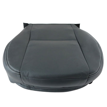 For 2014 to 2016 Subaru Forester Passenger Side Bottom Leather Seat Cover Black