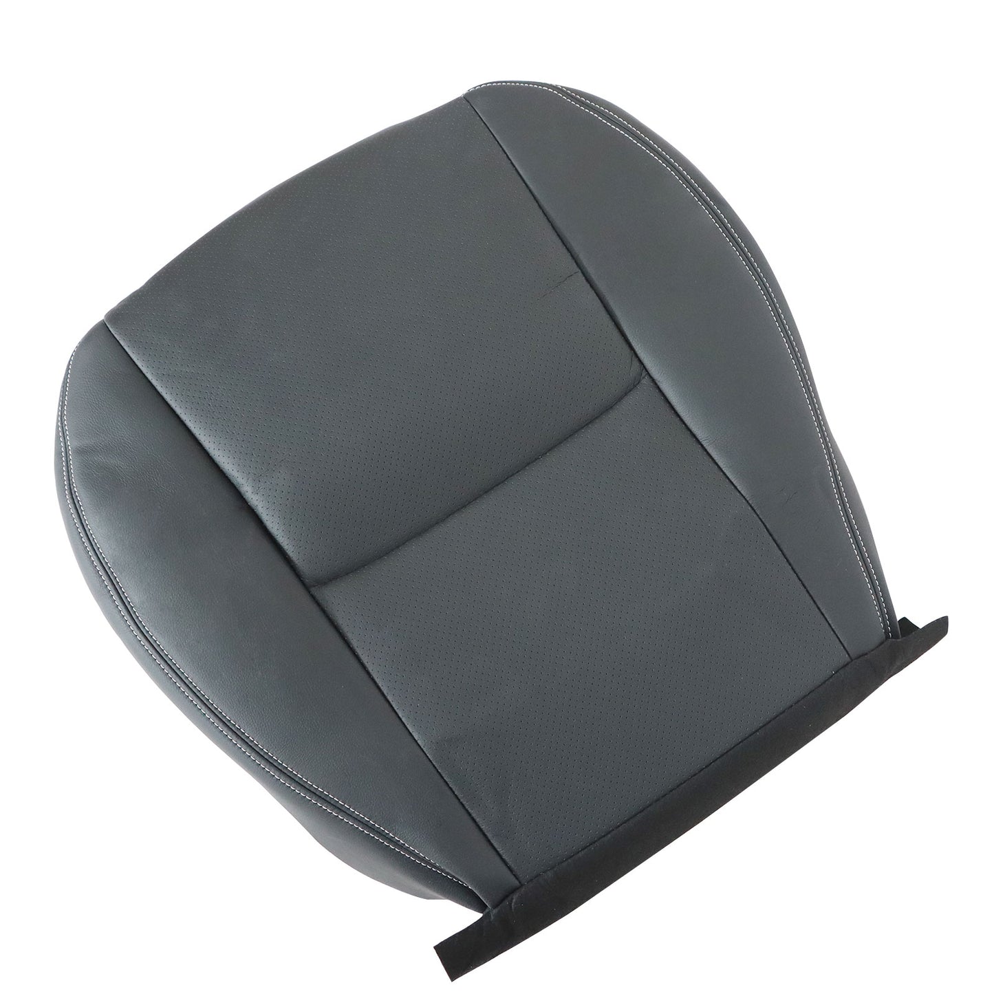 For 2014 to 2016 Subaru Forester Passenger Side Bottom Leather Seat Cover Black