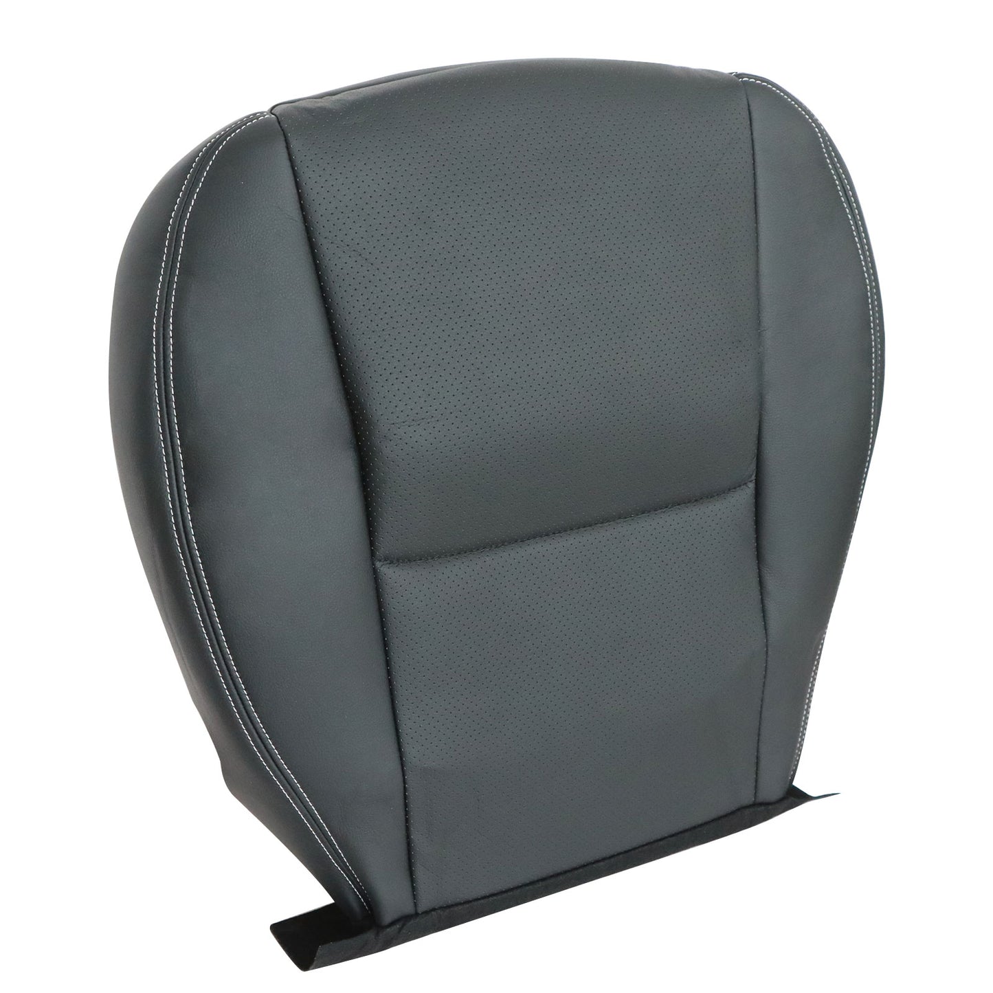 For 2014 to 2016 Subaru Forester Passenger Side Bottom Leather Seat Cover Black
