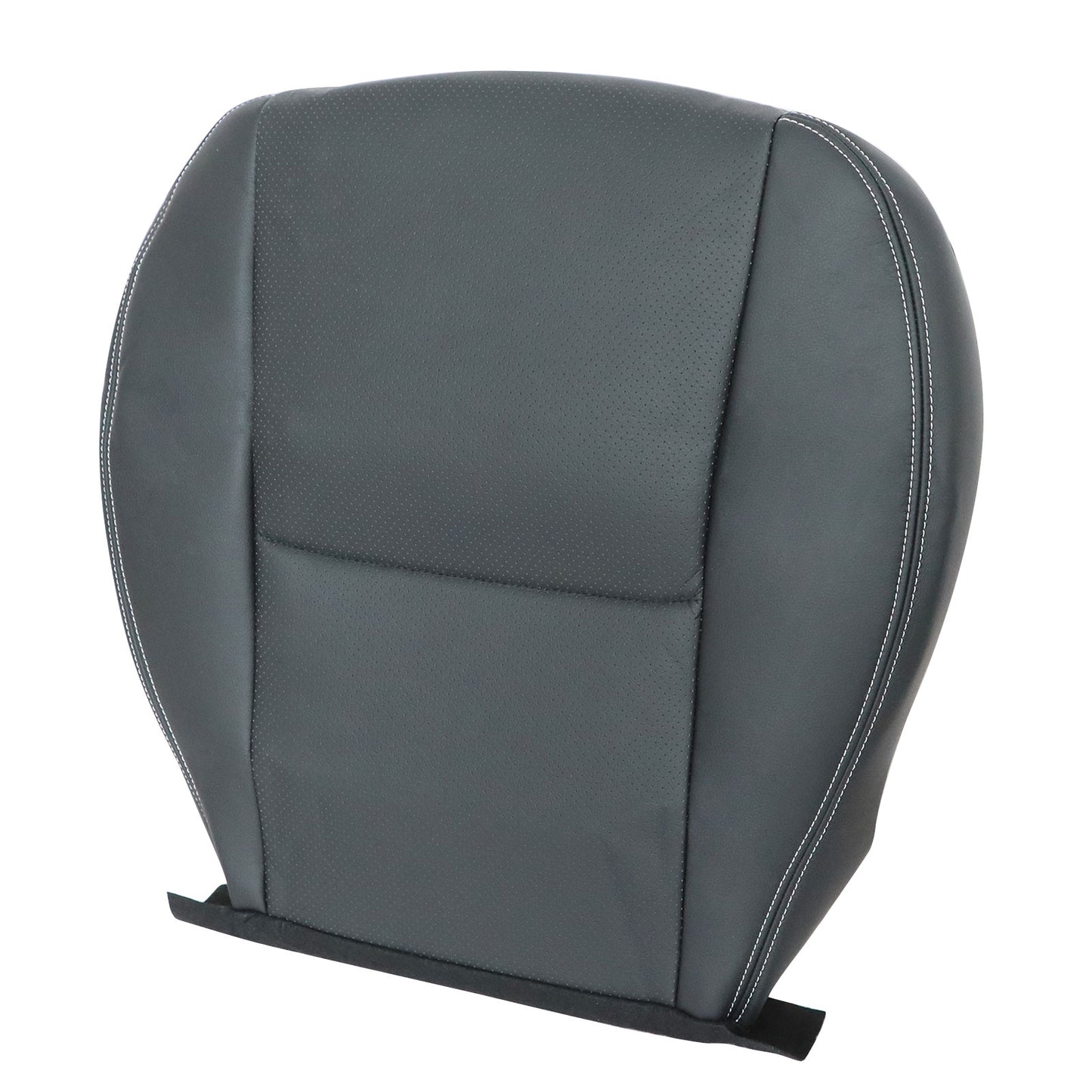 For 2014 to 2016 Subaru Forester Passenger Side Bottom Leather Seat Cover Black