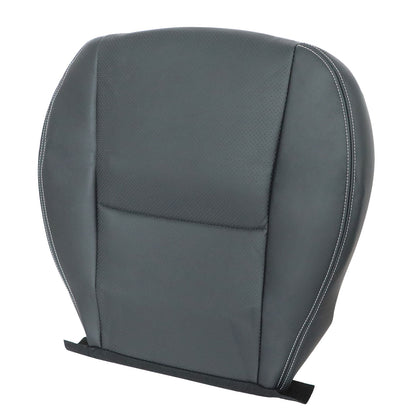 For 2014 to 2016 Subaru Forester Passenger Side Bottom Leather Seat Cover Black