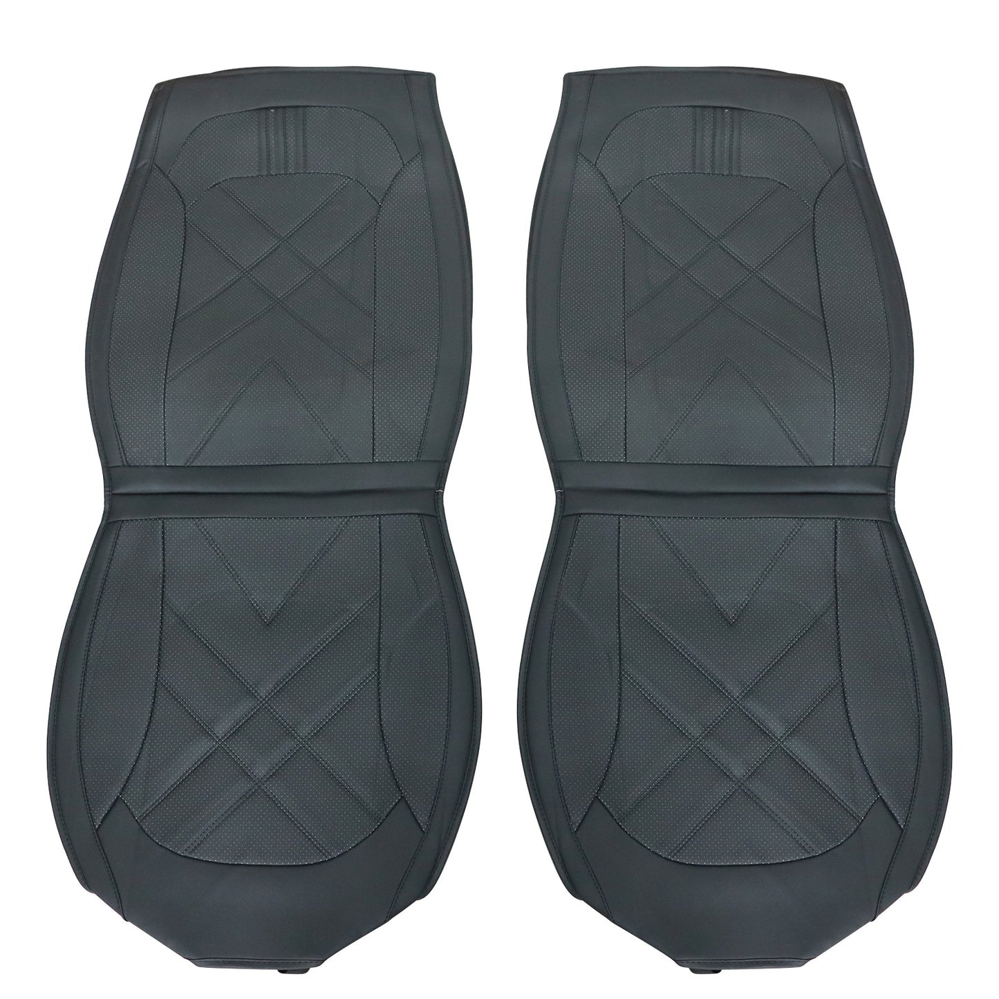 For Toyota Corolla Car 5-Seat Cover Full Set Leather Protector Cushion Pad Black
