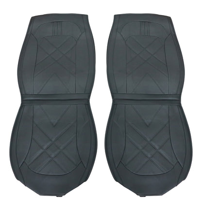 For Toyota Corolla Car 5-Seat Cover Full Set Leather Protector Cushion Pad Black