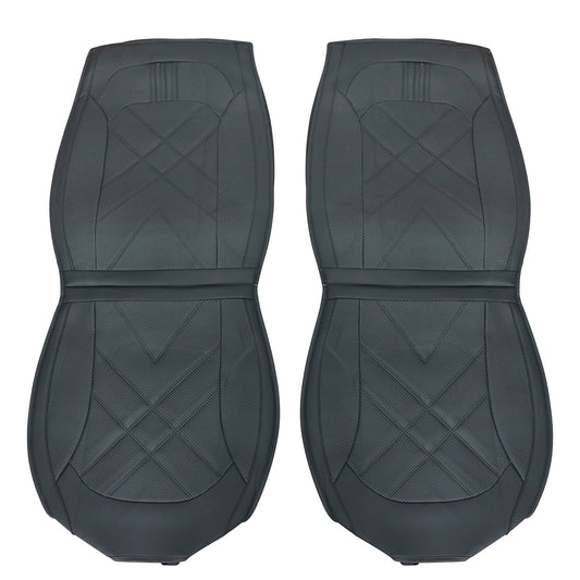 For Toyota Corolla Car 5-Seat Cover Full Set Leather Protector Cushion Pad Black