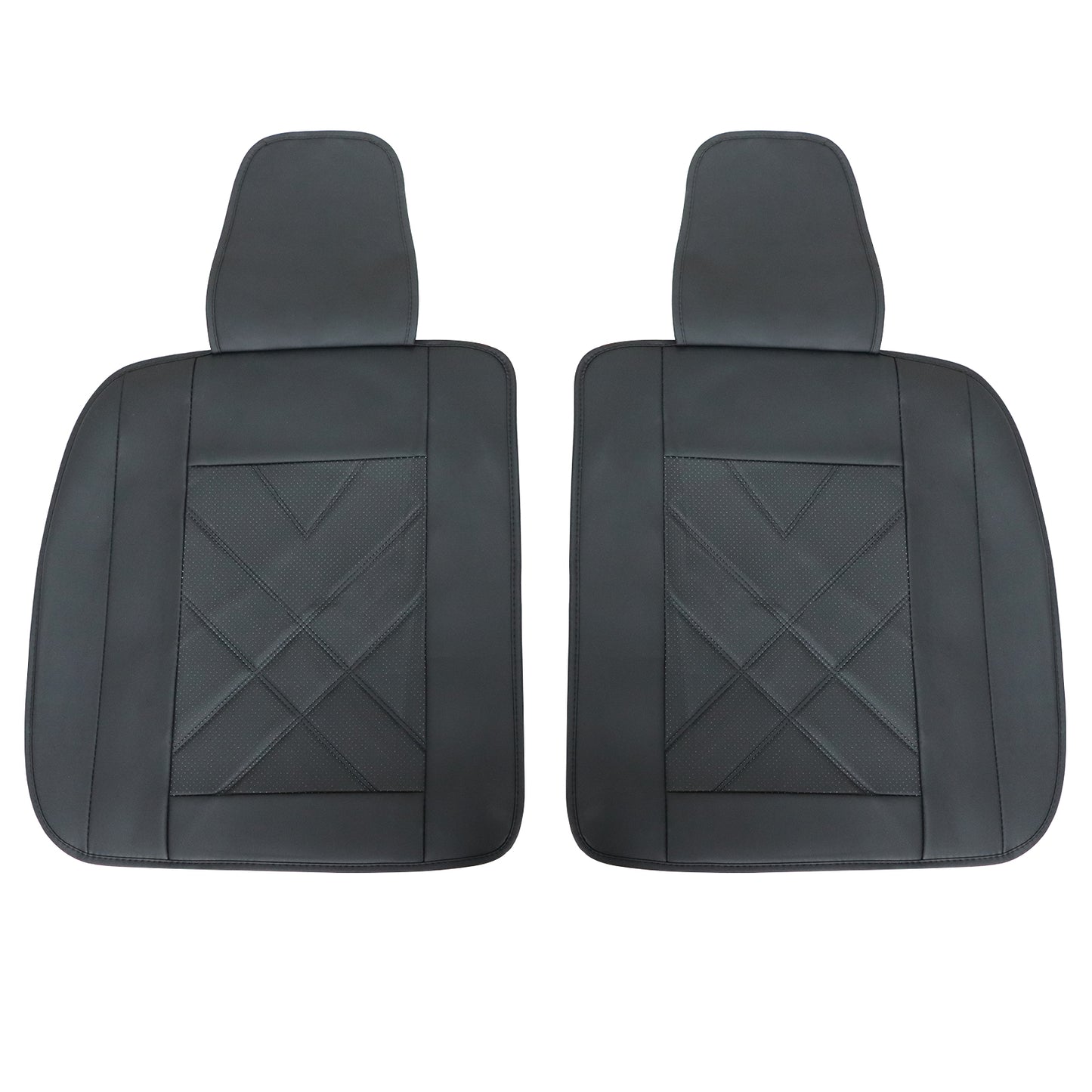 For Toyota Corolla Car 5-Seat Cover Full Set Leather Protector Cushion Pad Black