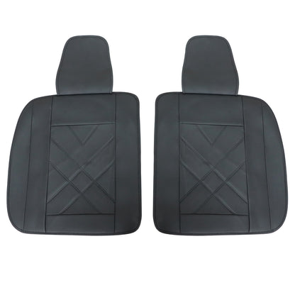 For Toyota Corolla Car 5-Seat Cover Full Set Leather Protector Cushion Pad Black