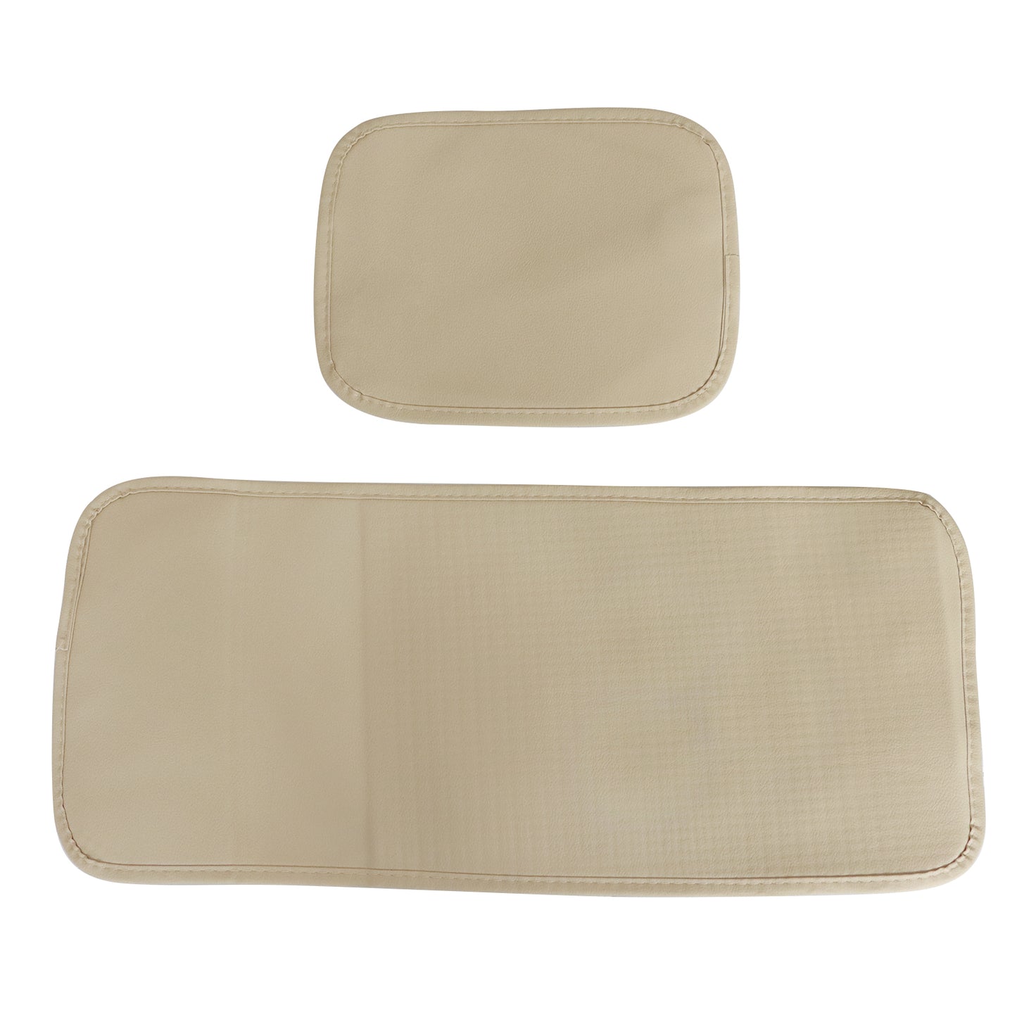 Fits Honda Car 5-Seat Cover Full Set Ice?Silk?&?Leather Protector Cushion Beige