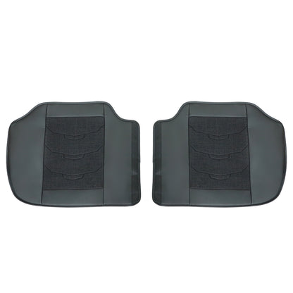Luxury PU Leather Full Surround Car Seat Protector Seat Cover For Toyota Black