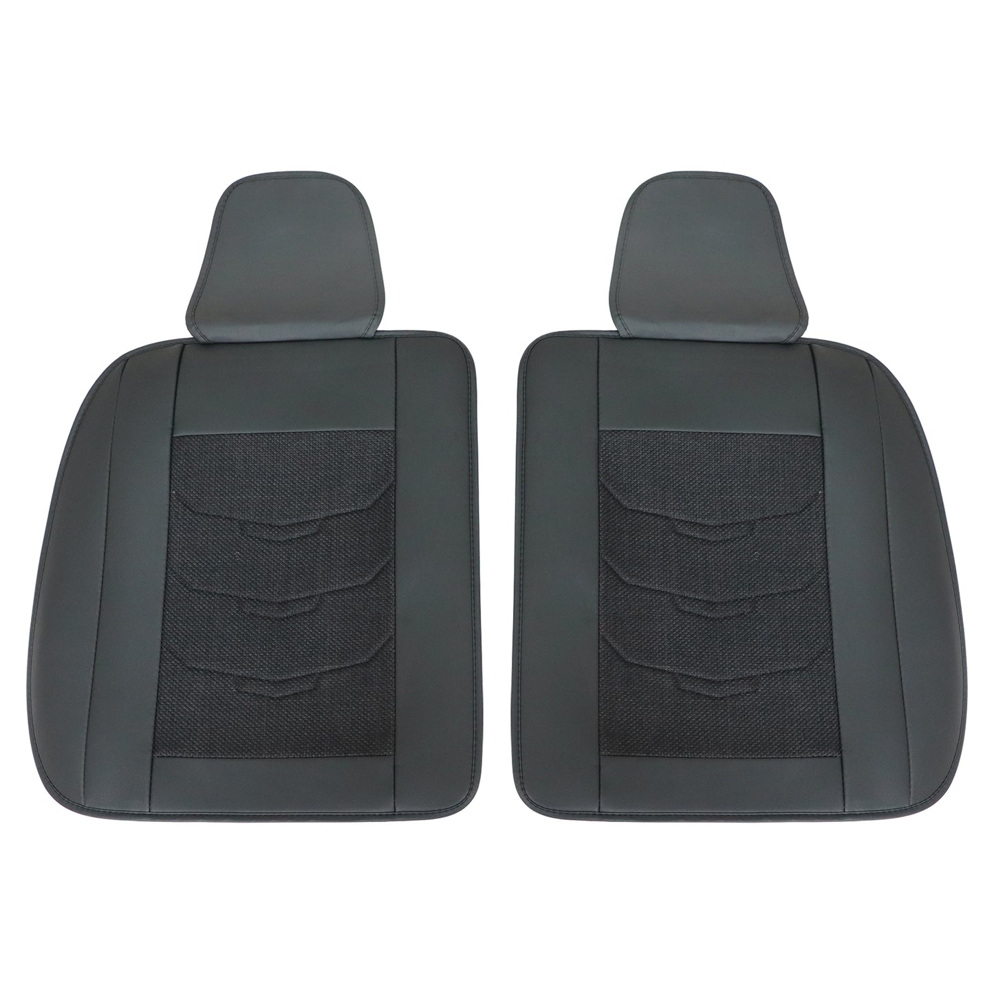 Luxury PU Leather Full Surround Car Seat Protector Seat Cover For Toyota Black