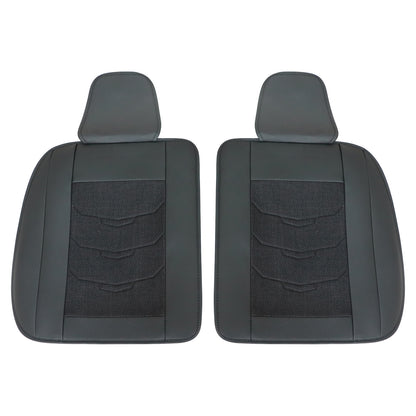 Luxury PU Leather Full Surround Car Seat Protector Seat Cover For Toyota Black