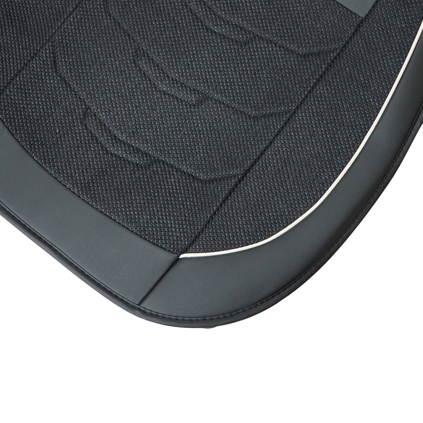 Luxury PU Leather Full Surround Car Seat Protector Seat Cover For Toyota Black