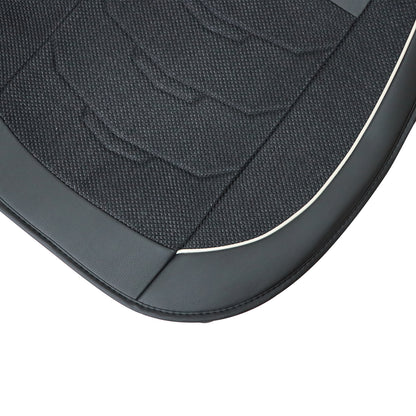 Luxury PU Leather Full Surround Car Seat Protector Seat Cover For Toyota Black