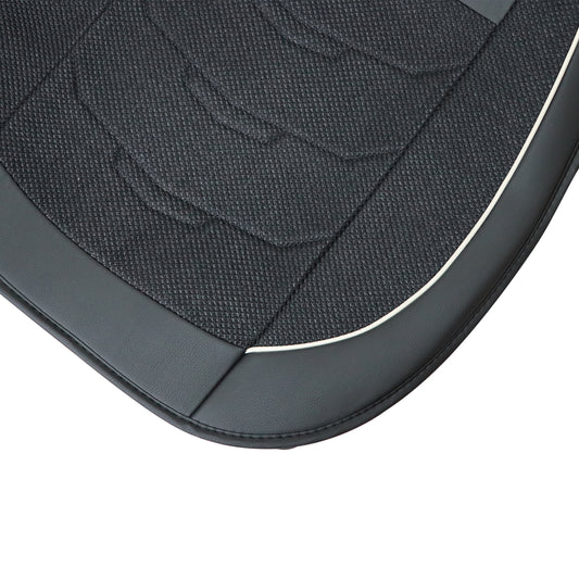 Luxury PU Leather Full Surround Car Seat Protector Seat Cover For Toyota Black