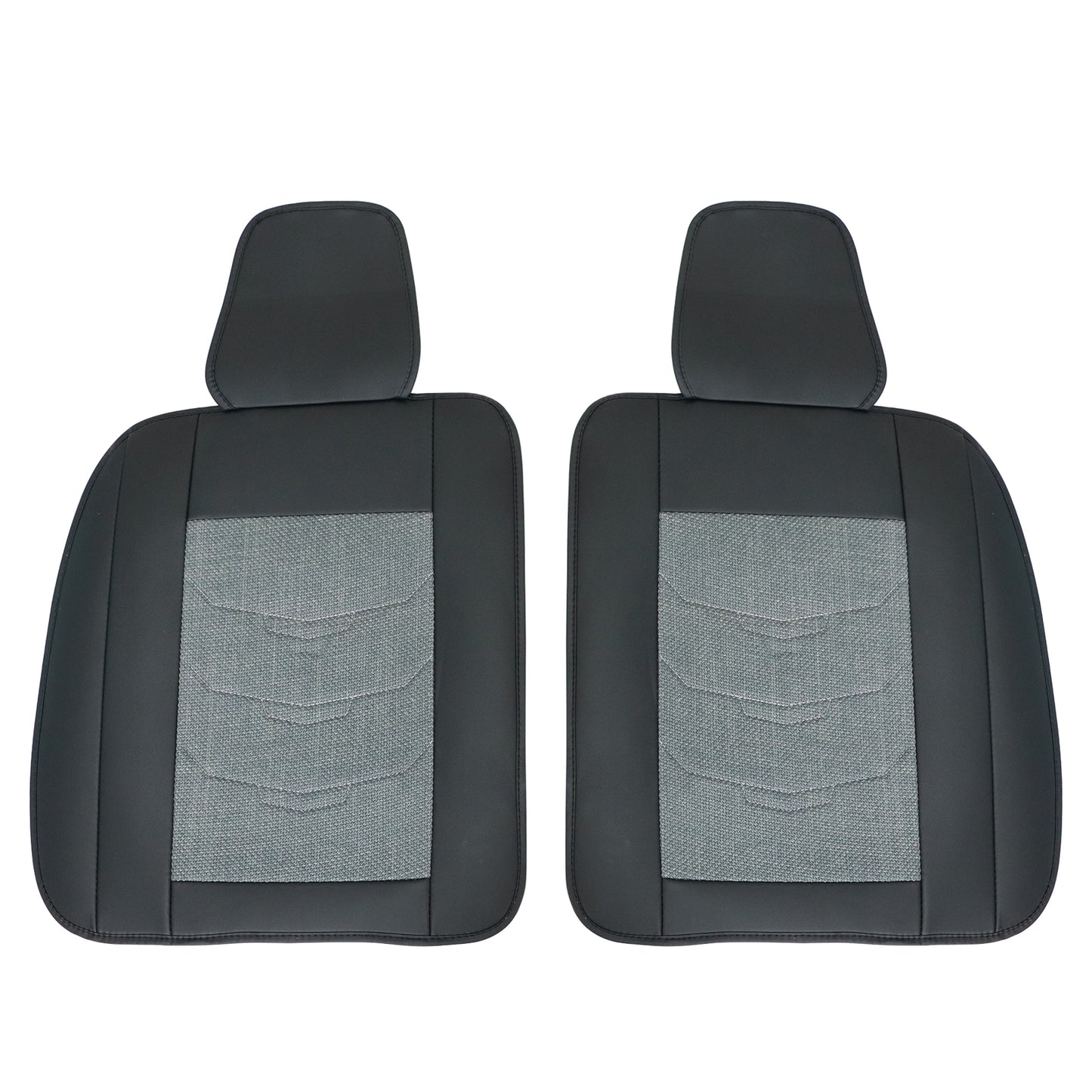 Luxury PU Leather Full Surround Car Seat Protector Seat Cover For Toyota Gray
