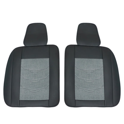 Luxury PU Leather Full Surround Car Seat Protector Seat Cover For Toyota Gray