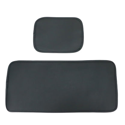 Luxury PU Leather Full Surround Car Seat Protector Seat Cover For Toyota Gray