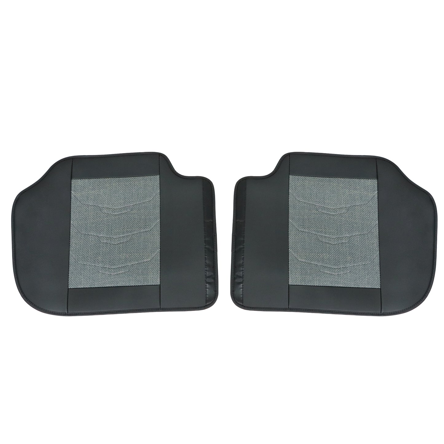 Luxury PU Leather Full Surround Car Seat Protector Seat Cover For Toyota Gray