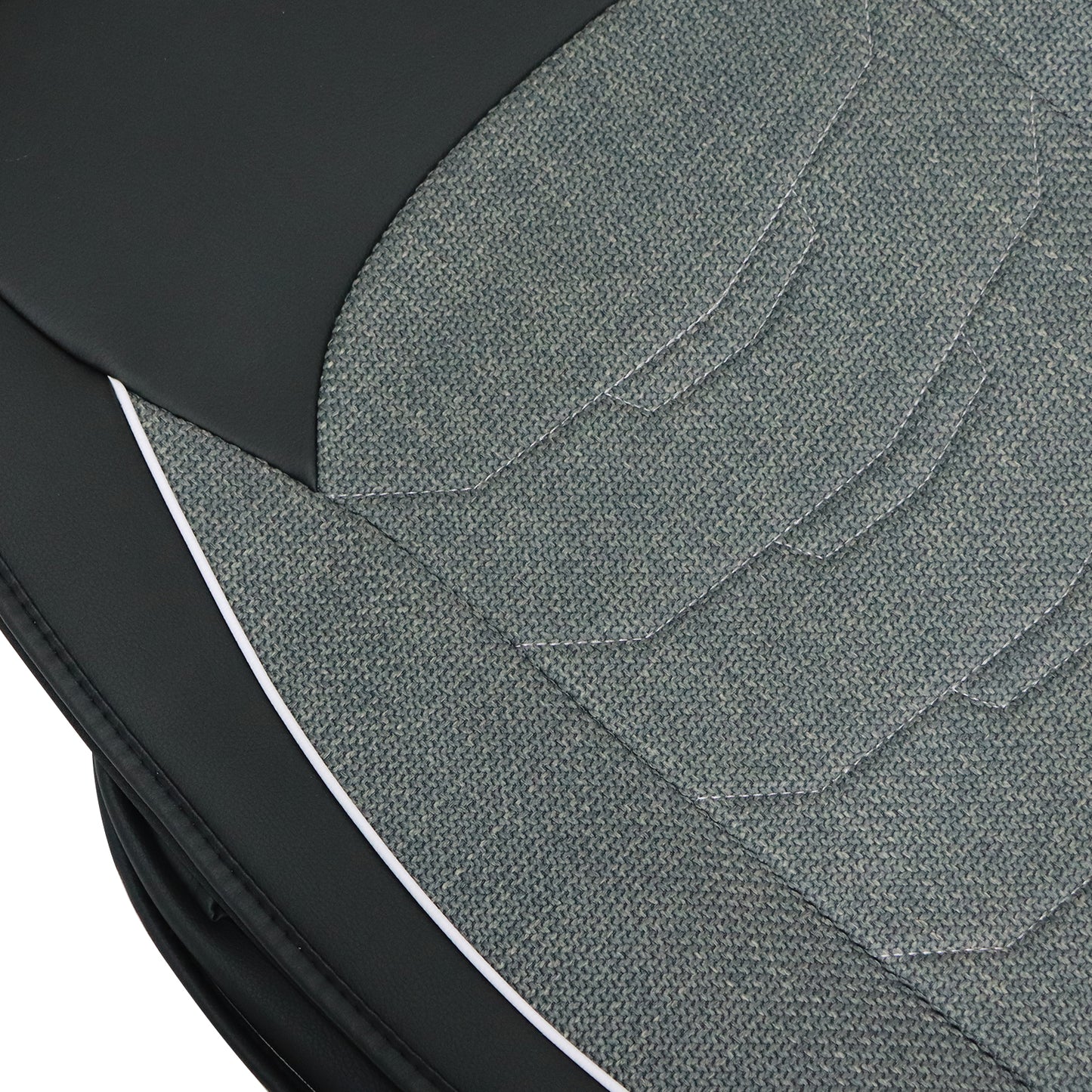 Luxury PU Leather Full Surround Car Seat Protector Seat Cover For Toyota Gray