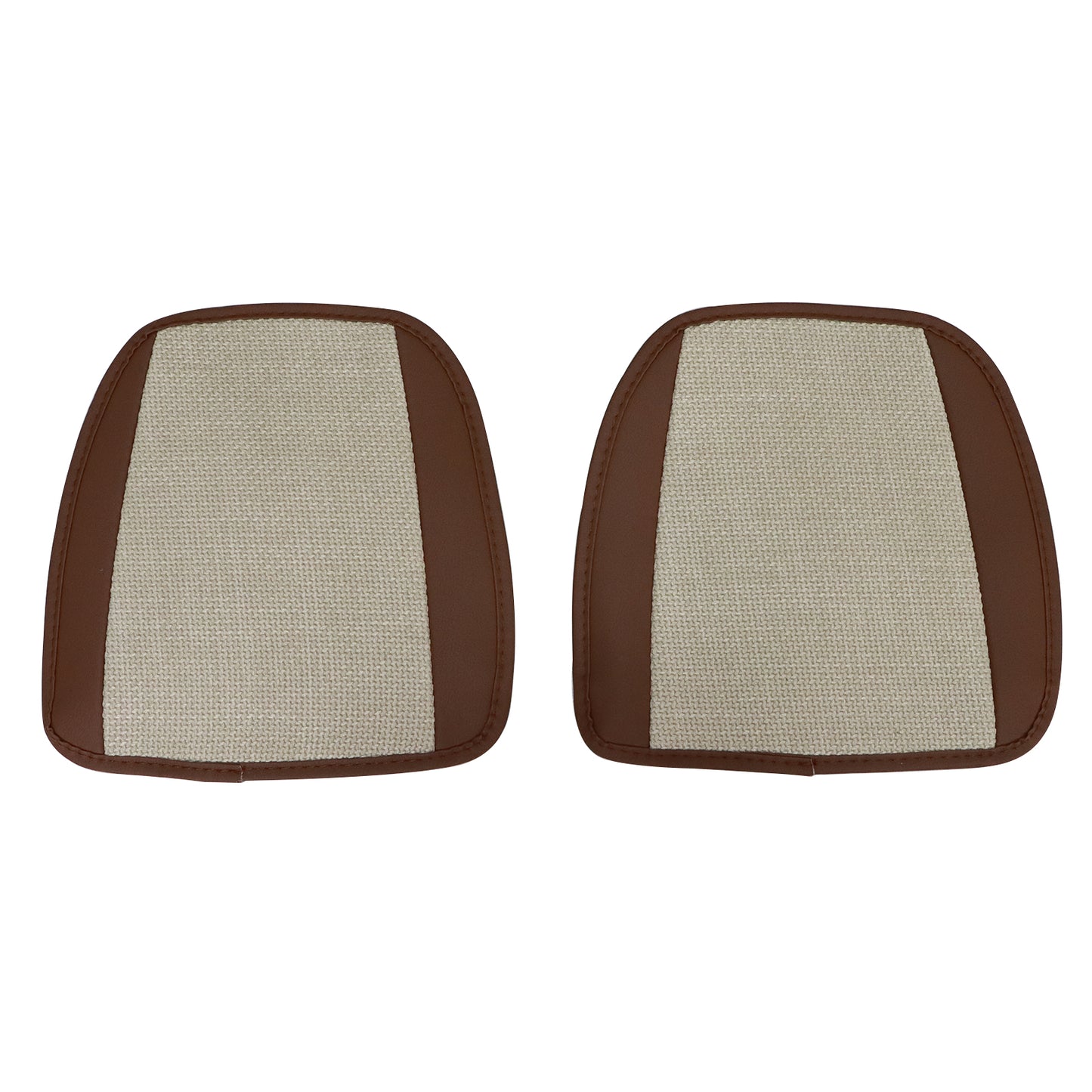 Luxury PU Leather Full Surround Car Seat Protector Seat Cover For Toyota Tan