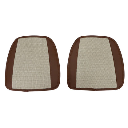 Luxury PU Leather Full Surround Car Seat Protector Seat Cover For Toyota Tan