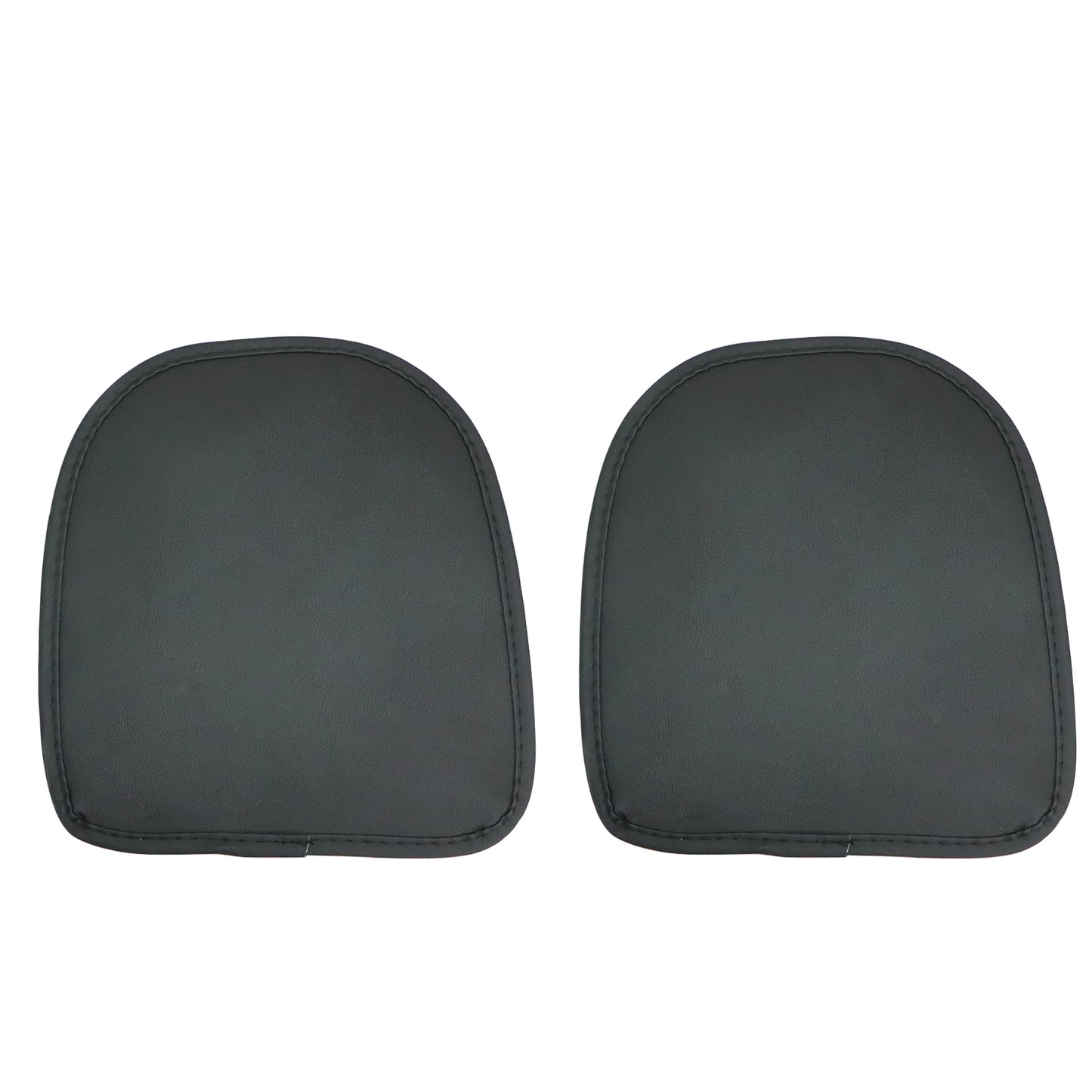 For Toyota Car 5-Seat Cover Front & Rear Faux Leather Protector Cushion Black