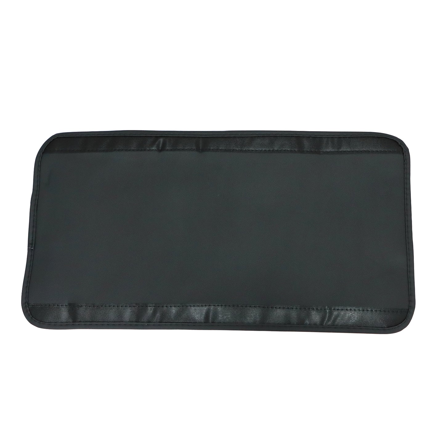For Toyota Car 5-Seat Cover Front & Rear Faux Leather Protector Cushion Black