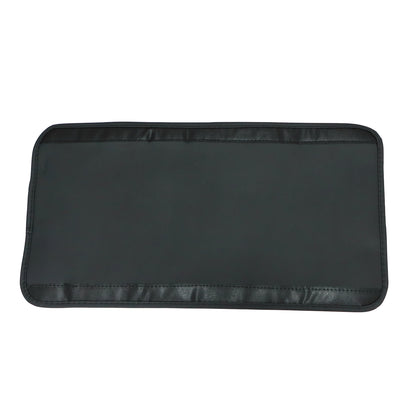 For Toyota Car 5-Seat Cover Front & Rear Faux Leather Protector Cushion Black