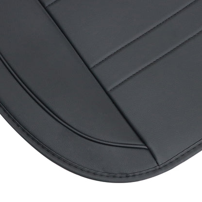For Toyota Car 5-Seat Cover Front & Rear Faux Leather Protector Cushion Black