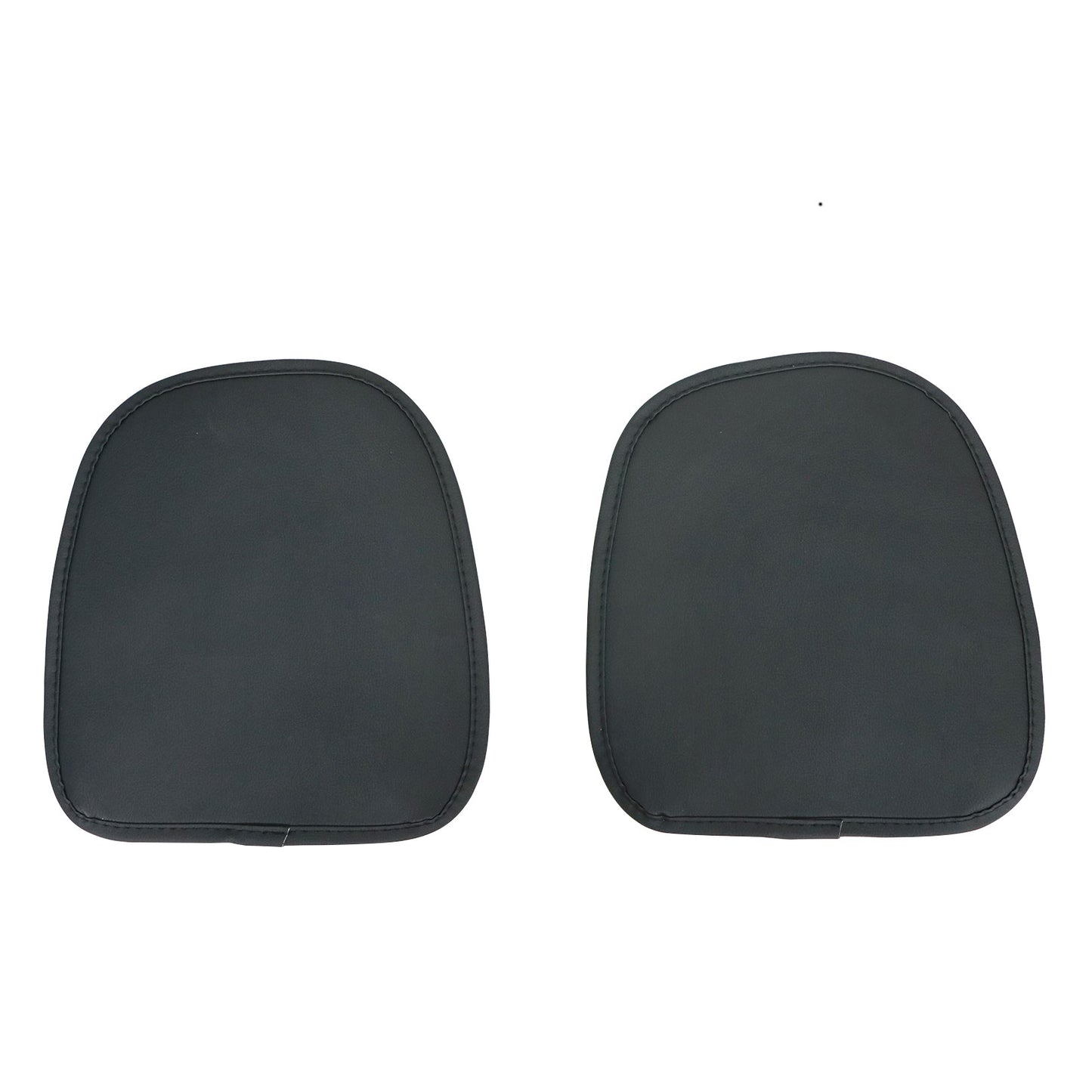 For Toyota 5-Seat Cover Front & Rear Faux Leather Protector Cushion Black + Red