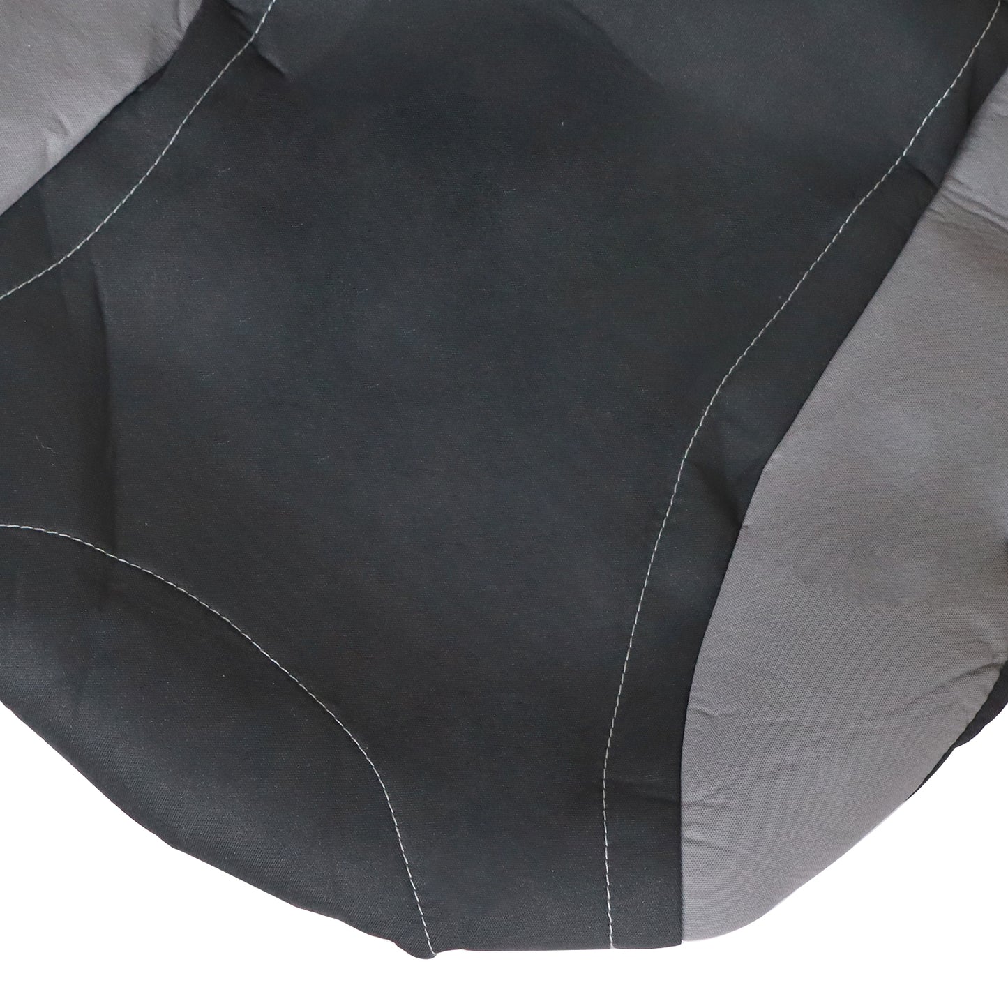 For Toyota Car 2-Sits Protector Full Both Side Seat Cover Black Gray Cloth