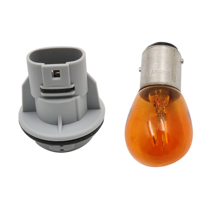 For Acura Honda Accord Civic Mazda 3 Turn Signal Blinker Light Bulb Socket Set