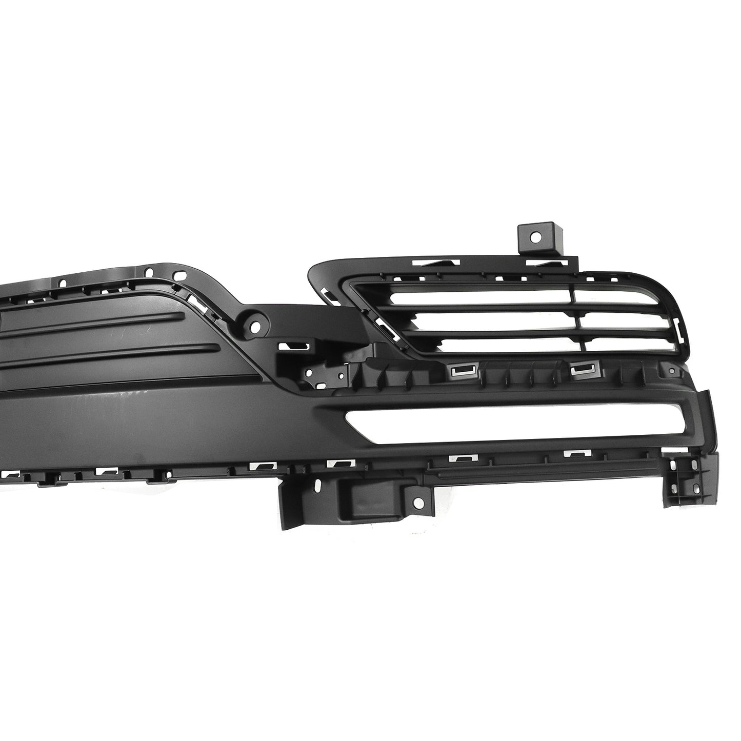 Fits Lincoln Navigator 18-21 Bumper Face Bar Grilles Front Black Plastic