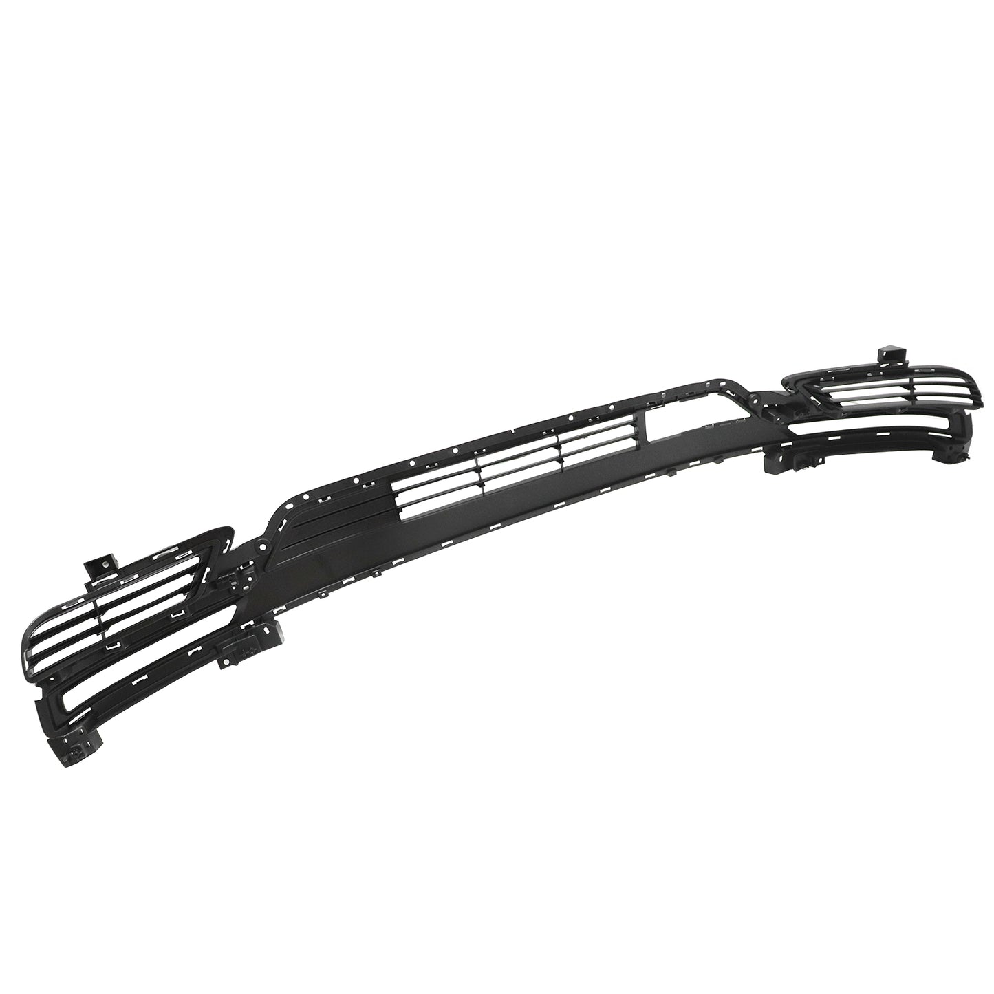 Fits Lincoln Navigator 18-21 Bumper Face Bar Grilles Front Black Plastic