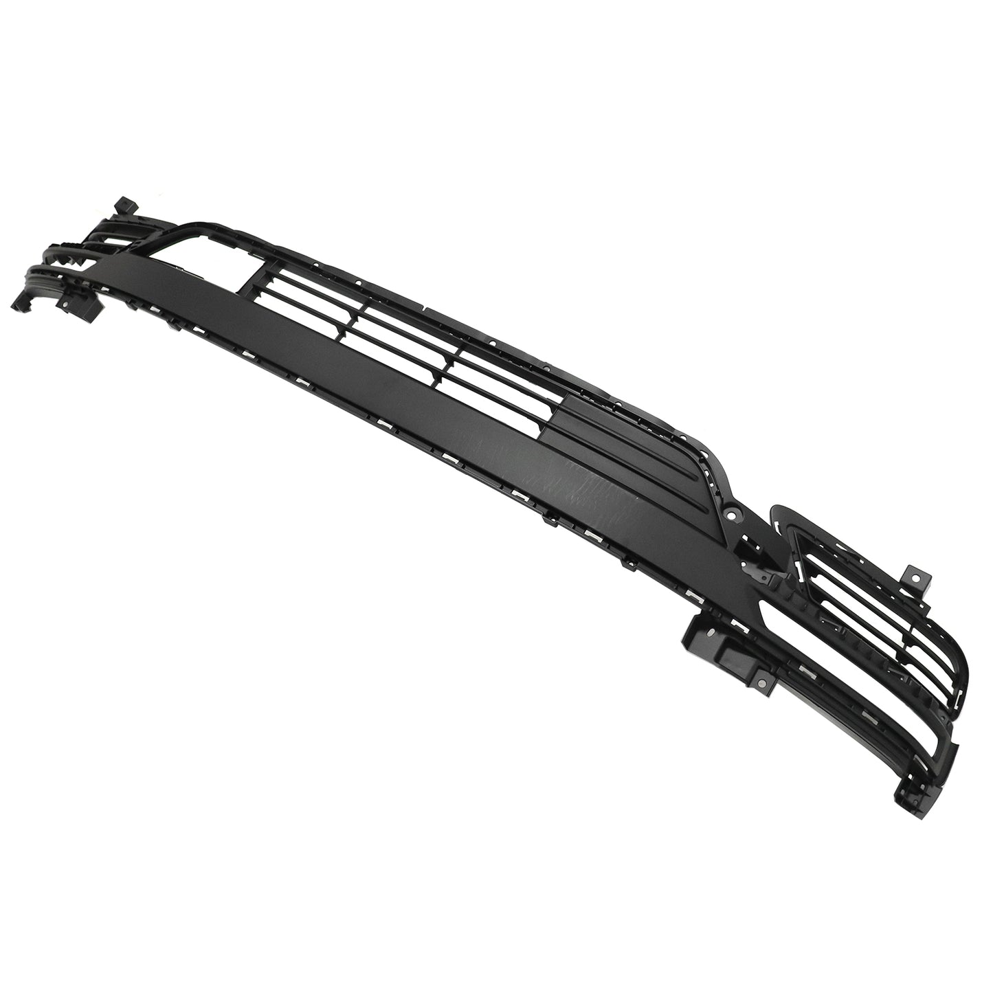 Fits Lincoln Navigator 18-21 Bumper Face Bar Grilles Front Black Plastic