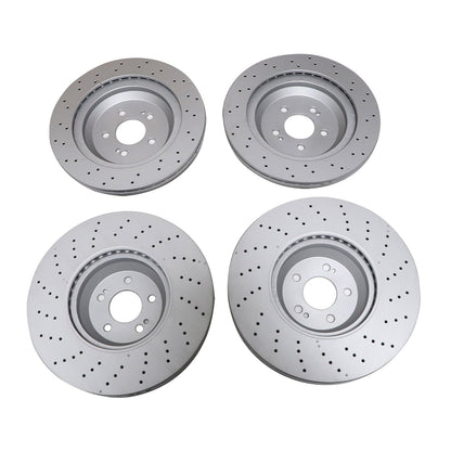 New Fits For Mercedes W222 2014-2018 2019 Front & Rear Brake Disc Rotors
