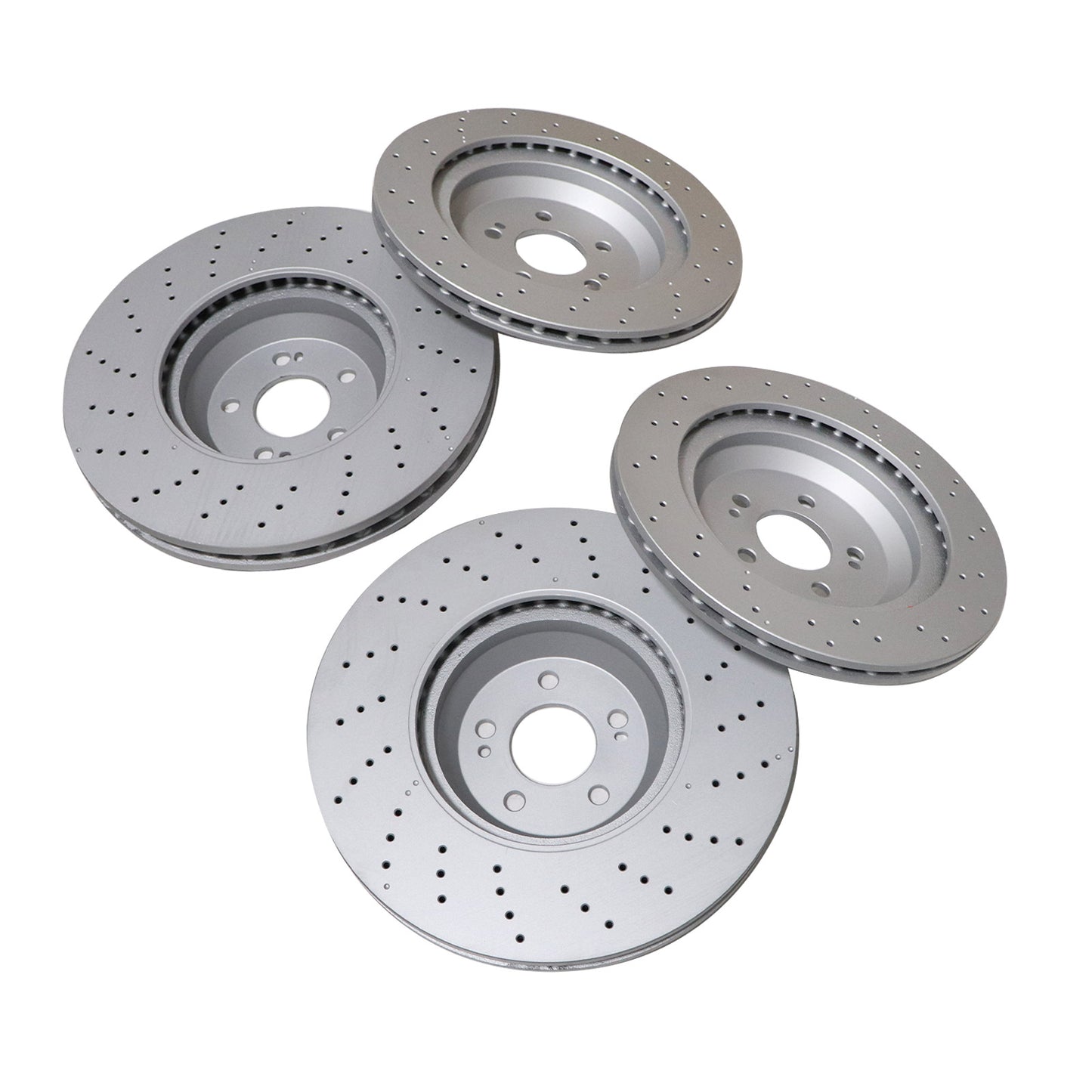 New Fits For Mercedes W222 2014-2018 2019 Front & Rear Brake Disc Rotors