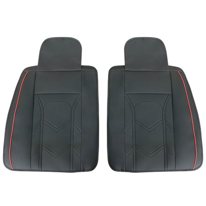 Fits Toyota RAV4 Prius Tacoma Corolla Car Front + Rear 5Seat Covers Faux Leather