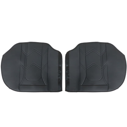 For Toyota RAV4 Prius Tacoma Avalon Car Front + Rear 5-Seat Covers Faux Leather