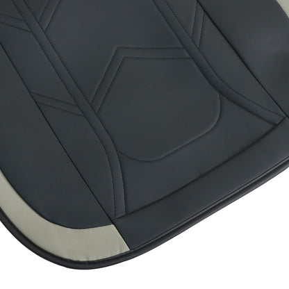 For Toyota RAV4 Prius Tacoma Avalon Car Front + Rear 5-Seat Covers Faux Leather
